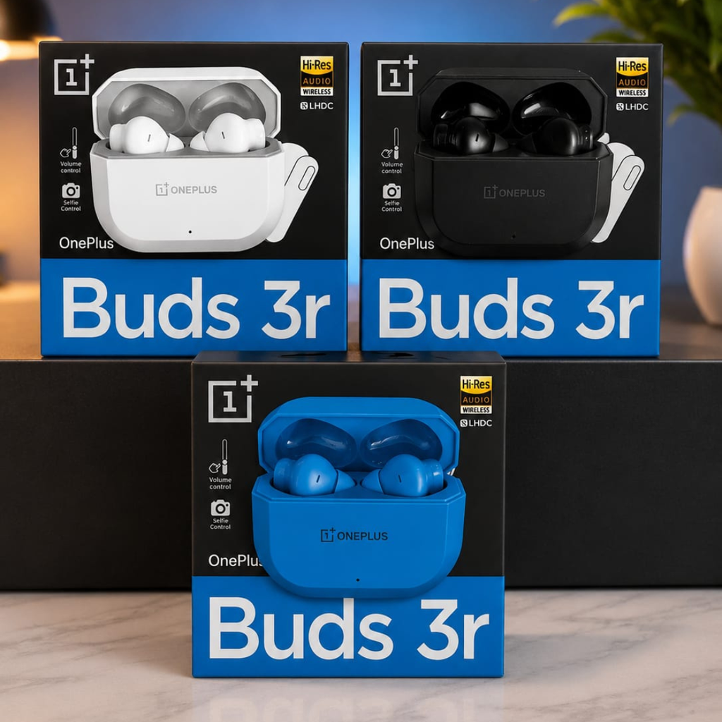 Special Offer 2 units of ONP Nord Buds 3r TWS Earbuds with AI Call Noise Cancellation (Aura Blue & Ash Black)
