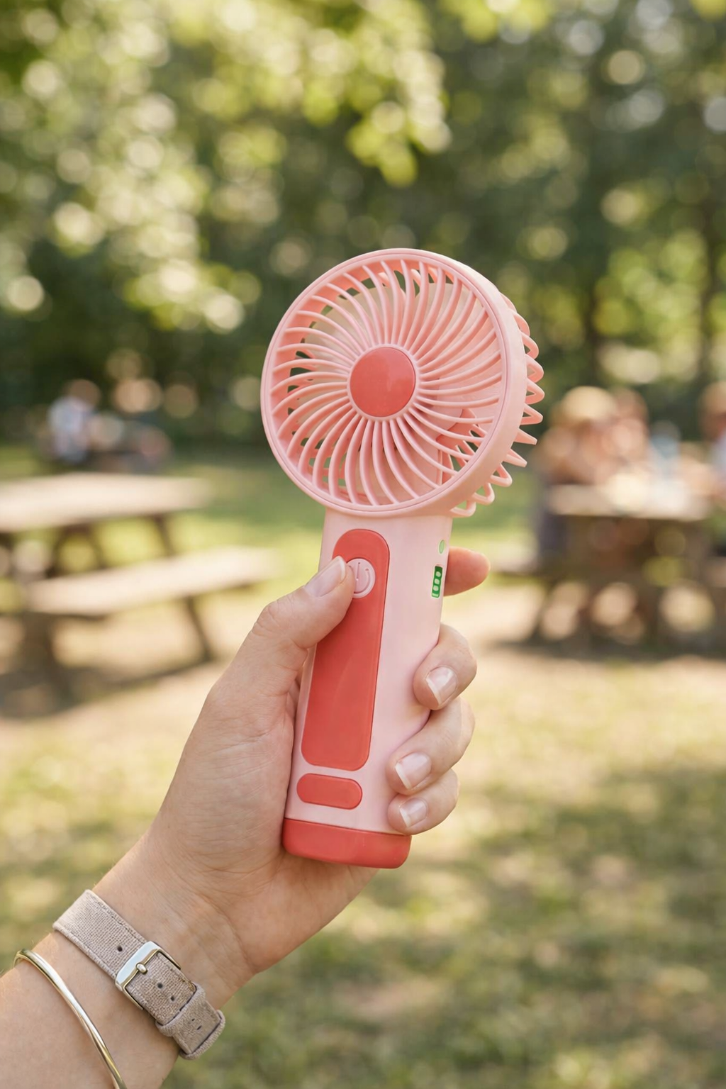 🔥 Trendliko COOL BREEZE – Portable Rechargeable Fan (6 Speed Levels)