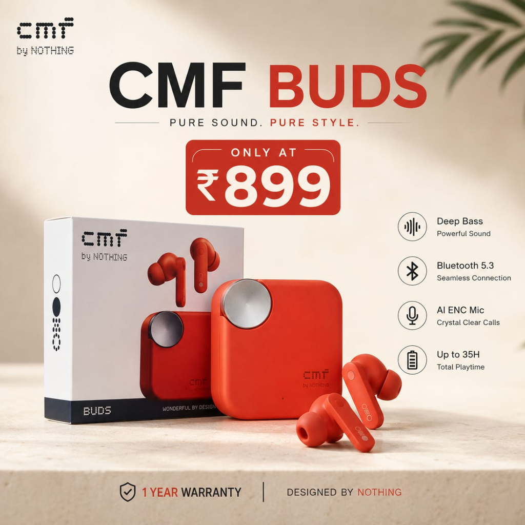 🔥CNF Buds – Powerful Sound & Deep Bass | Trending Buds | Free Shipping🔥